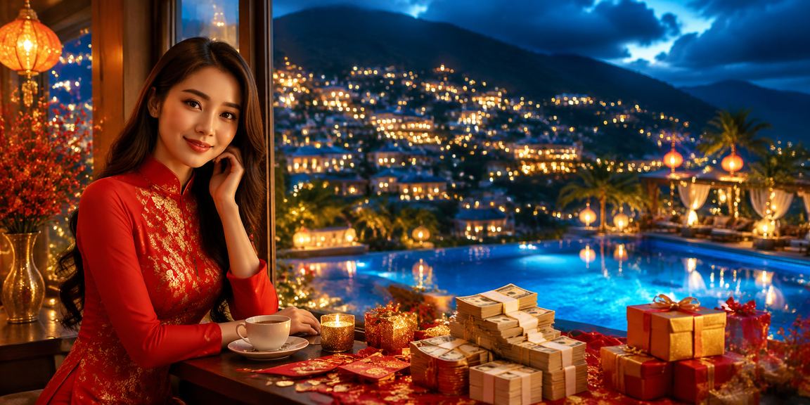 Phụ nữ mặc áo dài tại Sapa tra cứu thông tin FAQ về bonus và cashback